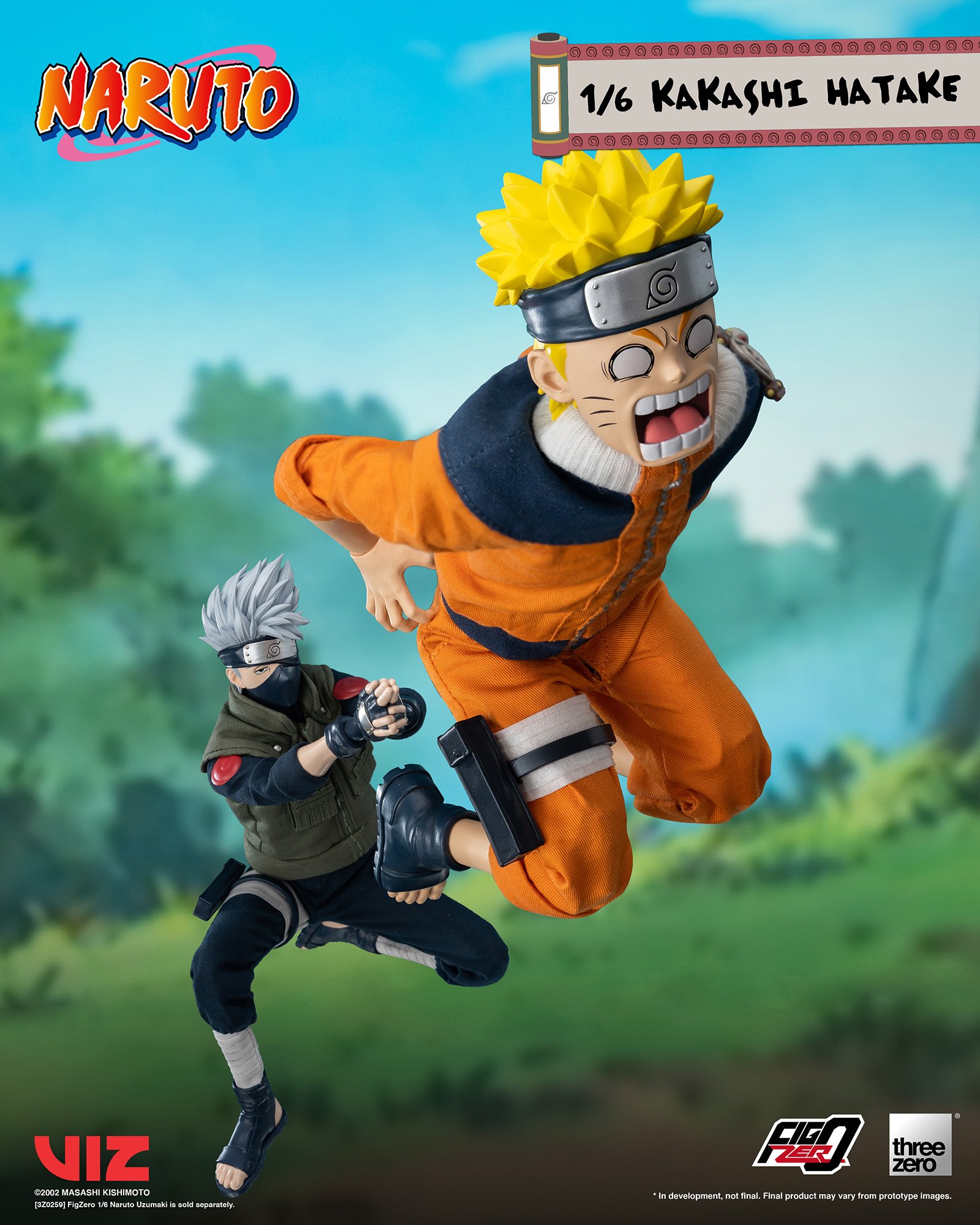 NARUTO -ナルト-』より「フィグゼロ 1/6 はたけカカシ」が海外で9/13